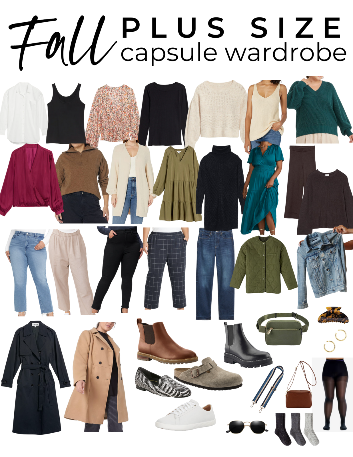 Plus Size Capsule Wardrobe | Your Guide to Plus Size Fall Fashion - www 