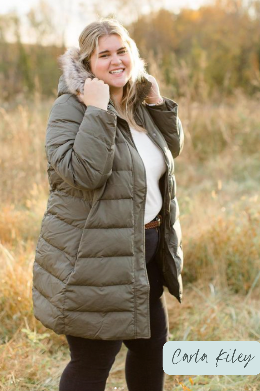  Soularge Women's Plus Size Winter Thickened Warm Coat with  Detachable Hood (Army green, 1X) : Clothing, Shoes & Jewelry