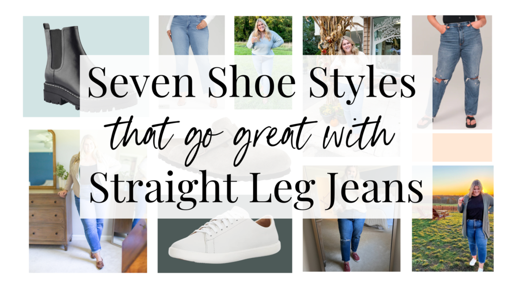 What shoes to wear with straight and wide-leg pants and jeans + 15
