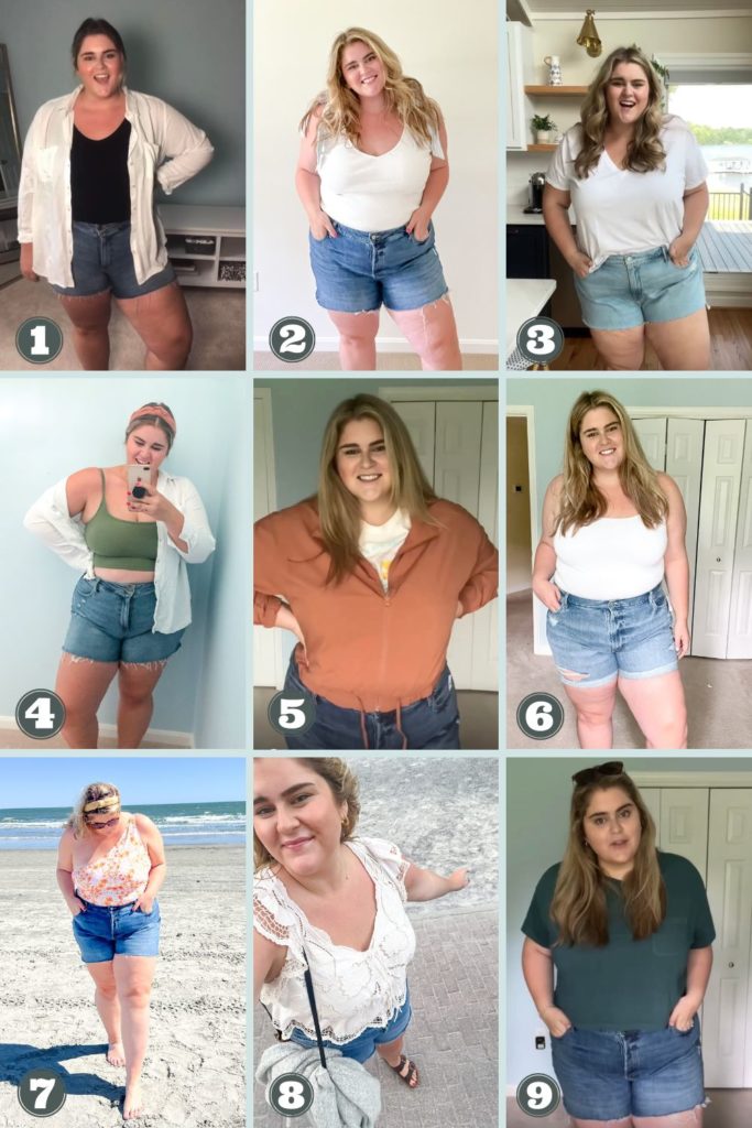 25 Stylish Summer Denim Shorts Outfit Ideas