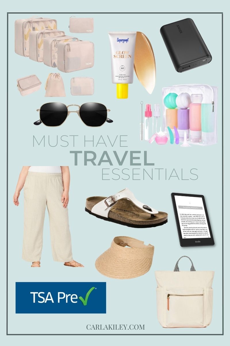 Women's Travel Essentials for a Long Flight